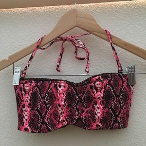 Volcom reversible bandeau top and bottoms